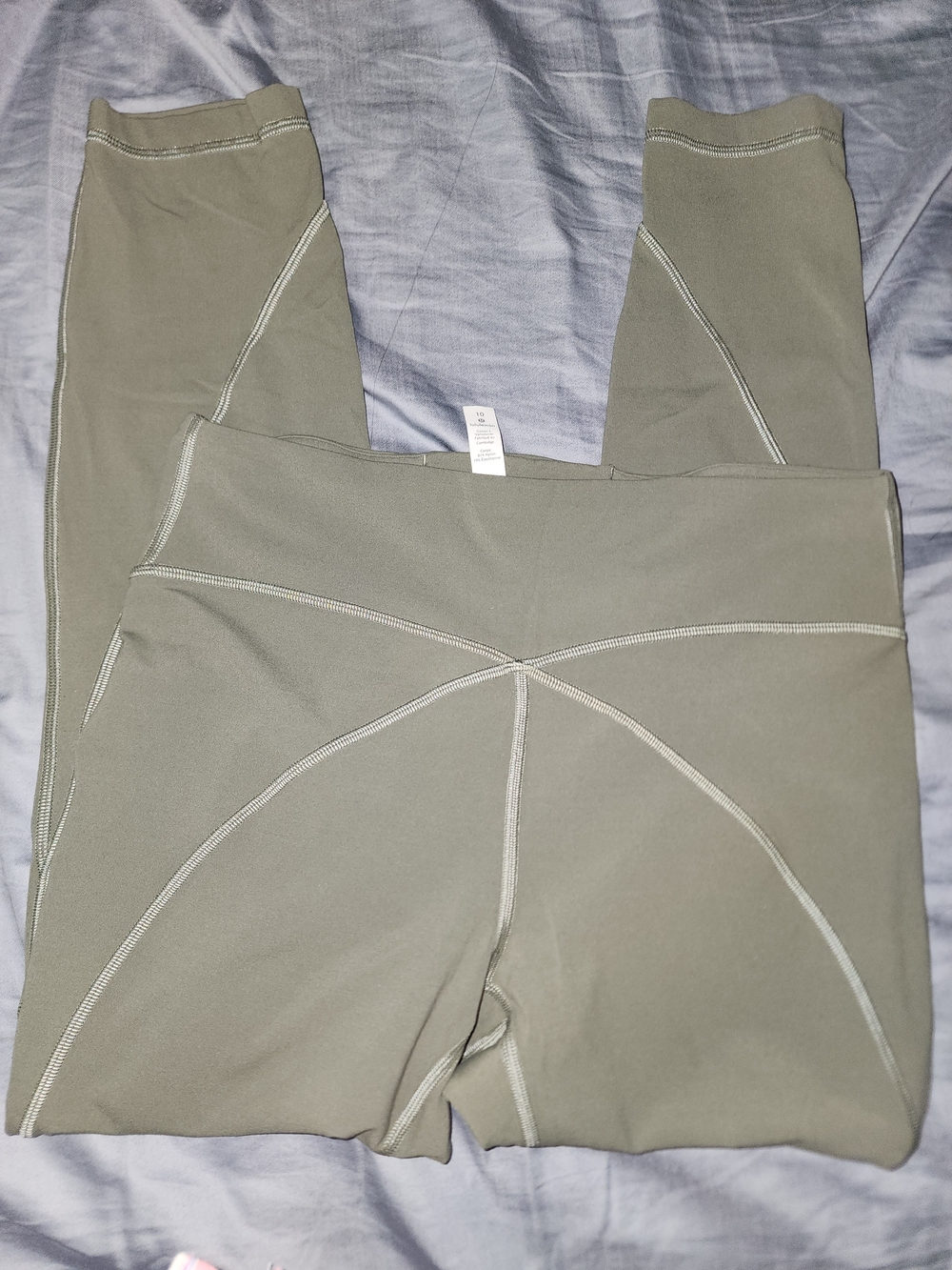 lululemon athletica Olive Green High-Rise Leggings